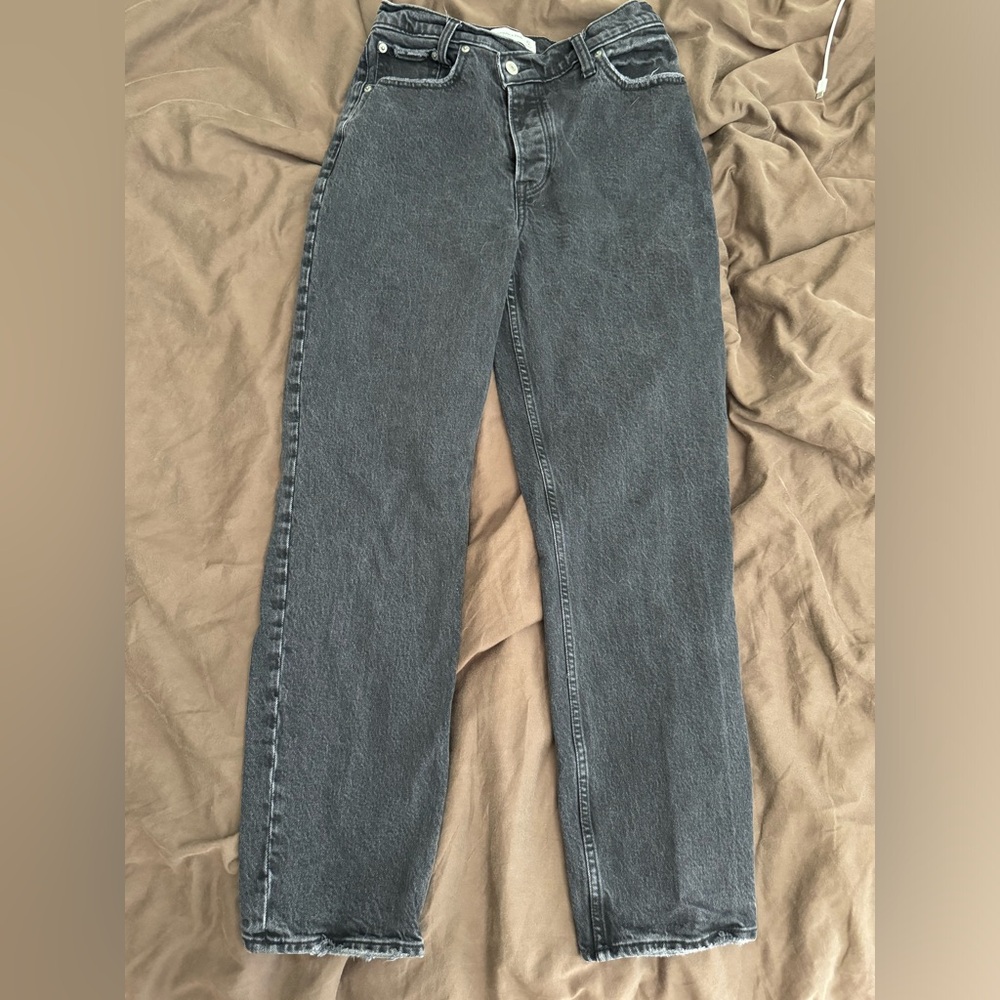 Abercrombie High Rise Dad Jean
